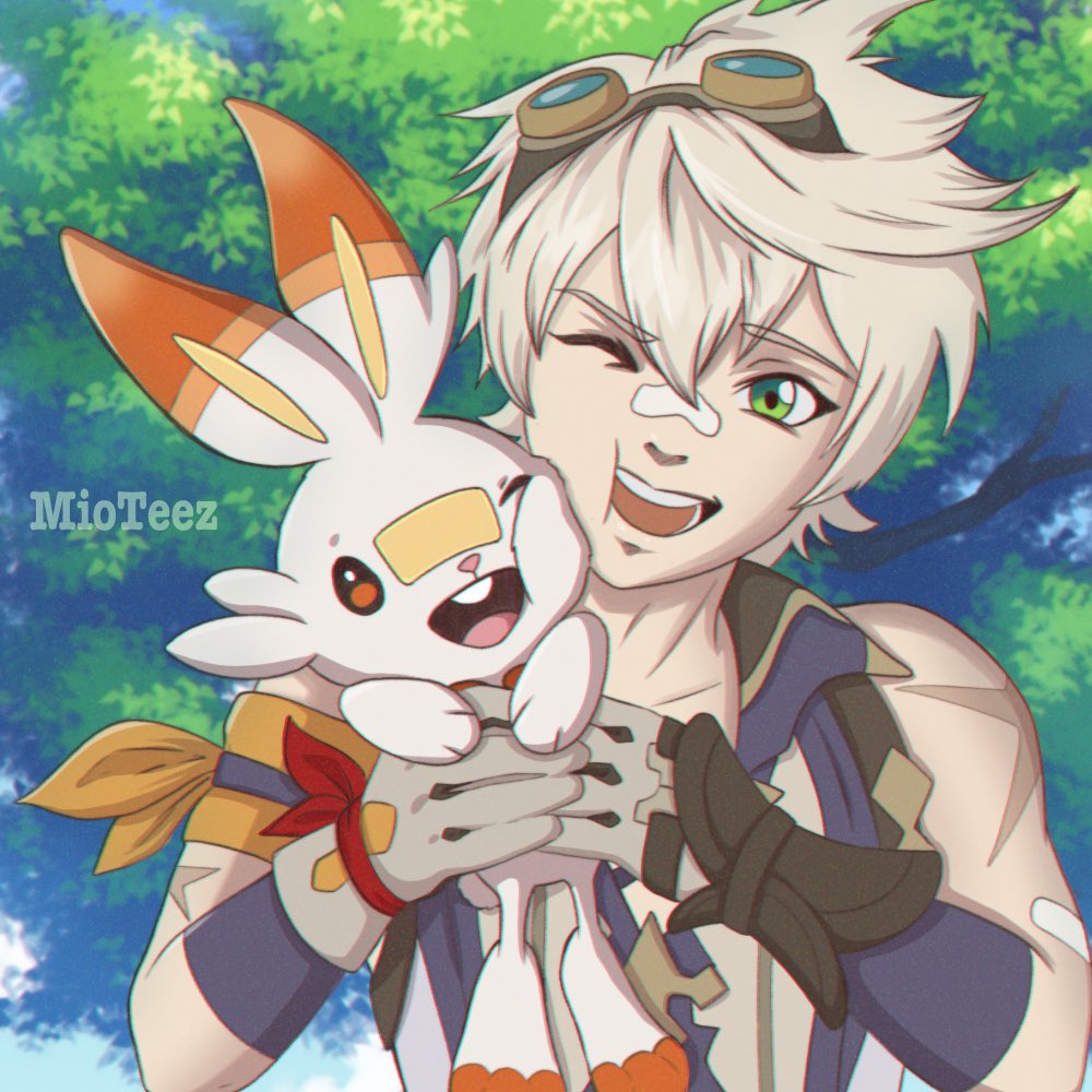 MioTeez's tweet photo. Беннет самый лучший, дышите если согласны 🤧❤️
#GenshinImpact  #Bennett #Pokemon #Scorbunny https://t.co/sfJDskub0C