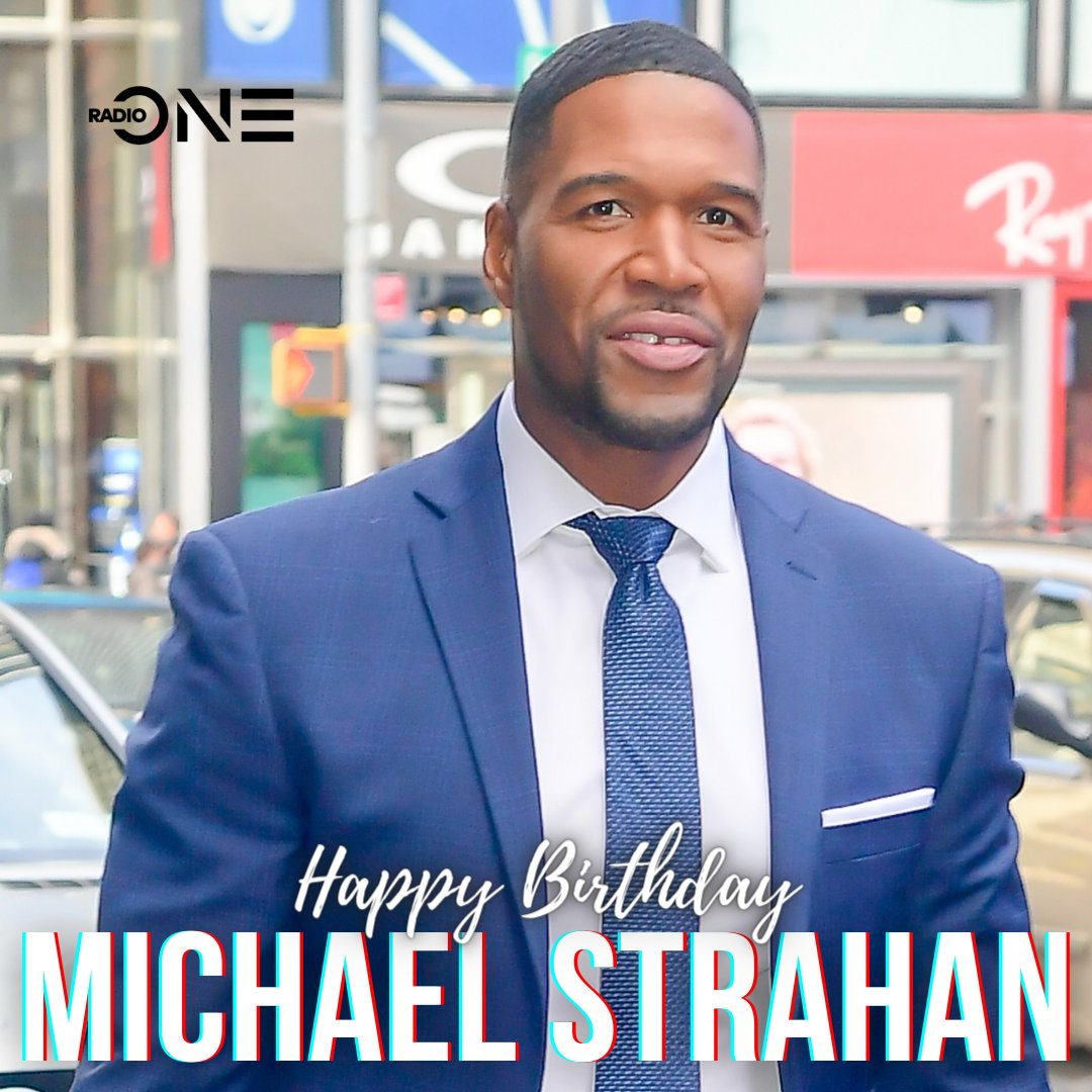 Sending happy birthday wishes to Michael Strahan!! 
