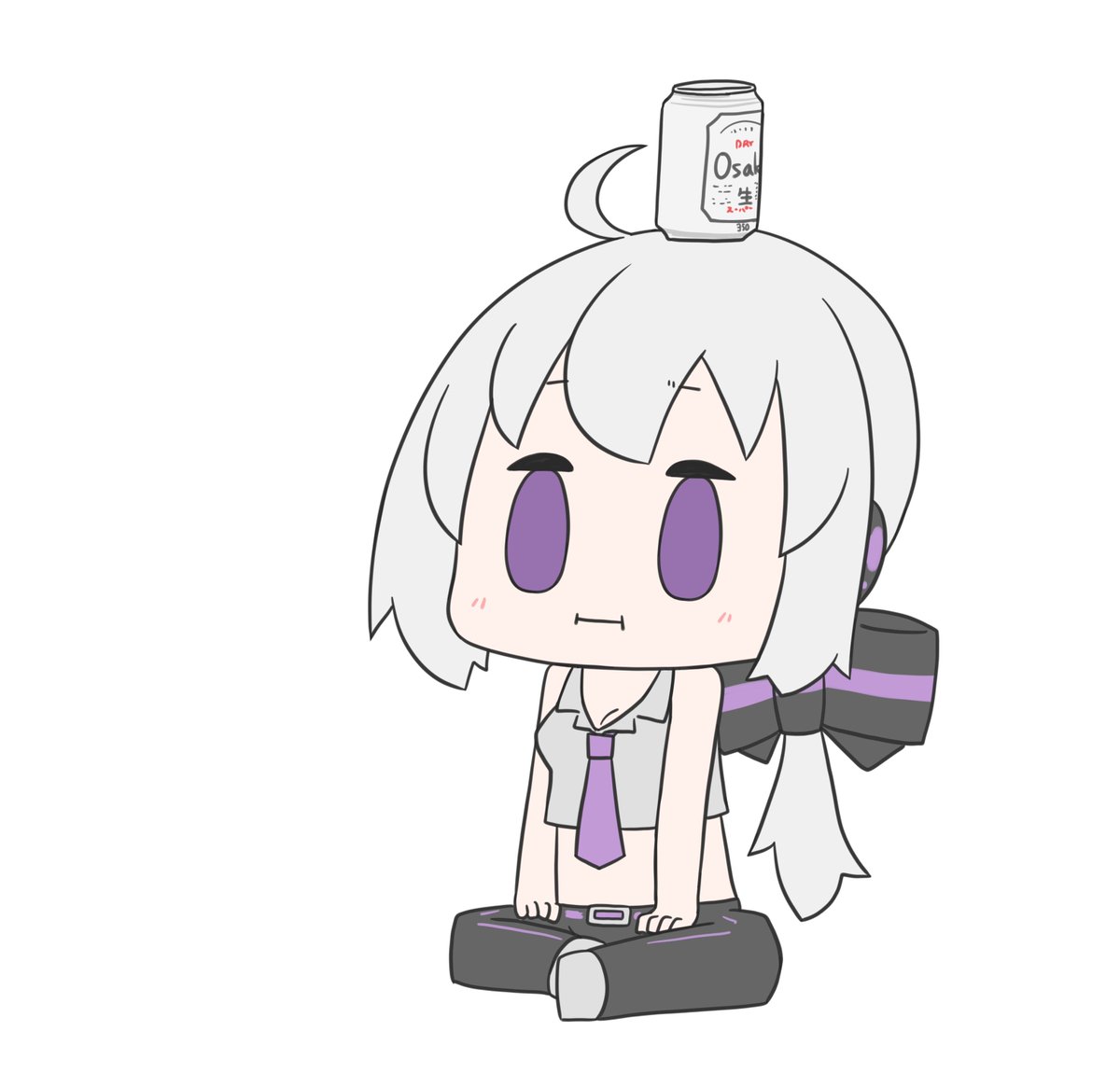 弱音ハク 「#弱音ハク 」|はつねネガメのイラスト