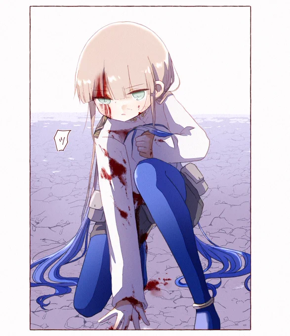 キャプテンくんの負傷差分もお願いします(血注意) #FGO 