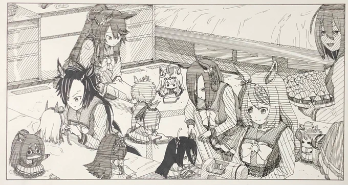 【副会長とバクシンちゃん】
50話に到達しました🎉
ひとえに御愛読し続けてくださった皆様の応援のお陰です。
本当にありがとうございます。
今後も皆さんの心に、ほんの僅かなエンタメをご提供できたら幸いです。
#ウマ娘 
#エアグルーヴ 
#サクラバクシンオー 