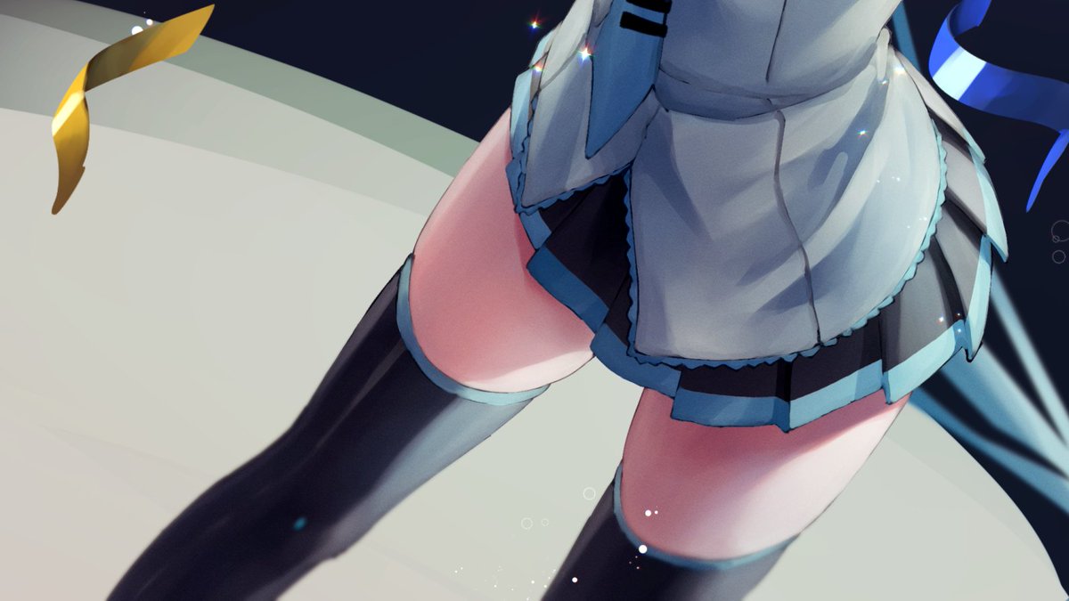 いい太ももの日 0 Fのイラスト