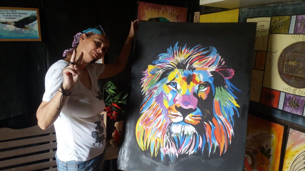 DsousaChris's tweet photo. Minha obra ❣🎨💜 https://t.co/uG4YBYiaTn
