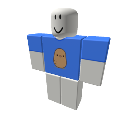 BIGPotatoStudio's tweet photo. https://t.co/SOYldUzLvo
See all our shirt's in our Roblox group shop
👕

🥔🥔🥔🥔 https://t.co/DsflJt9YcG