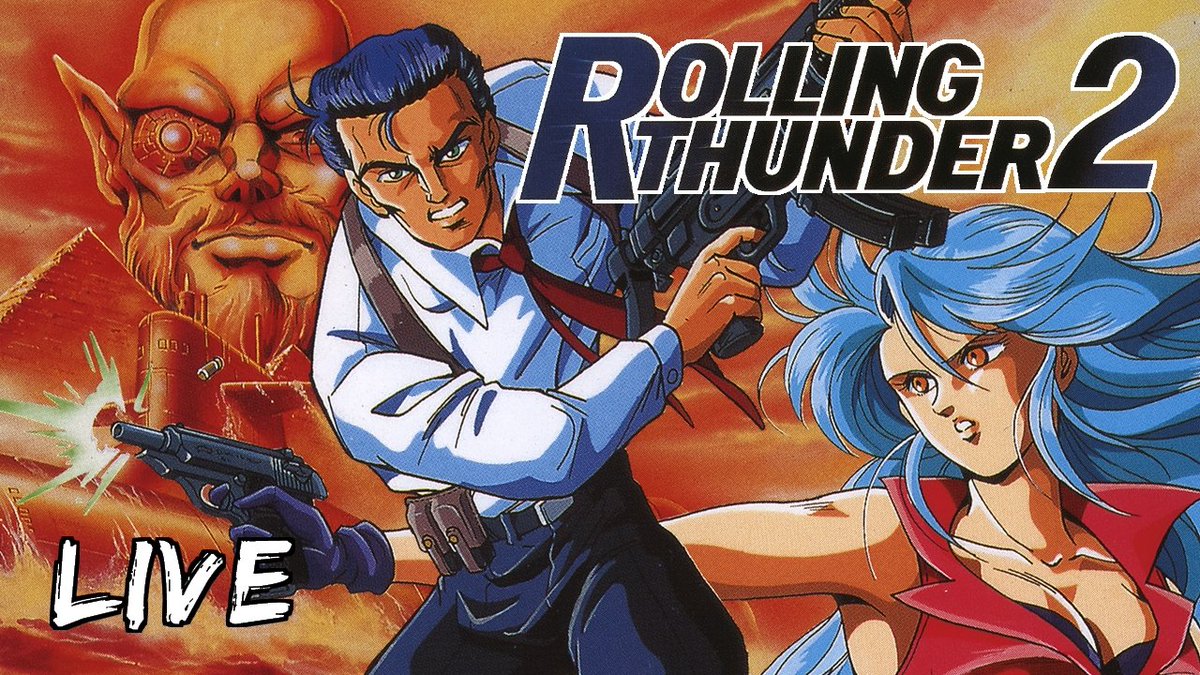 segaretrobr's tweet photo. Hoje às 22h teremos live de Rolling Thunder 2 do Mega Drive, comemorando o 30º aniversário do jogo! Não perca! 😁
https://t.co/8qJvuCPFWz
#rollingthunder2 #namco #megadrive https://t.co/ubdYTyx5BY