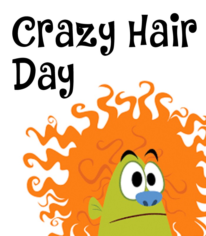 Crazy Hair Day Clip Art
