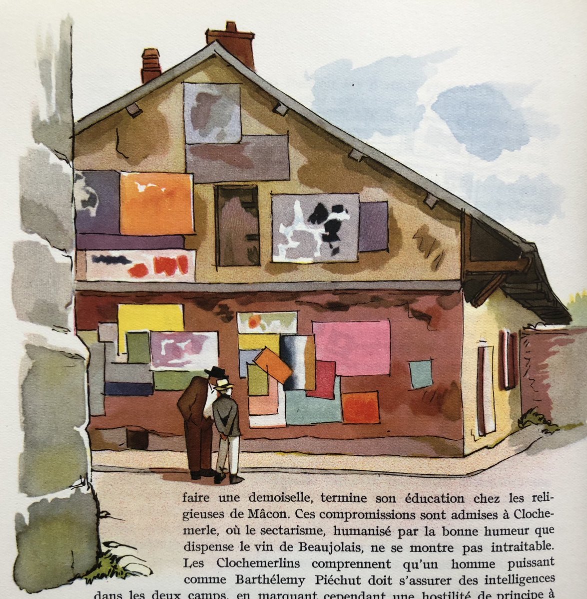 Jacques Touchet, Clochemerle de G. Chevallier, 1943 