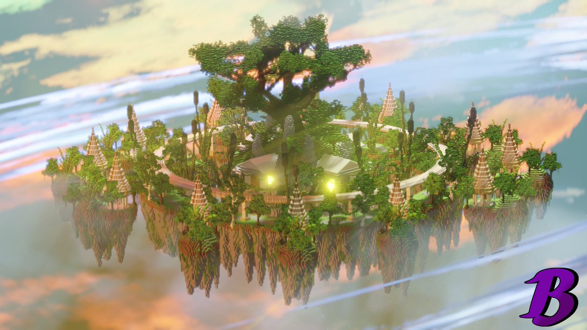 BassicadB's tweet photo. Map skywars sur le thème jungle fantaisie 
#Minecraft #Minecraftbuild #Minecraftbuilds #builds #skywars #maps #minecraft建築コミュ #Minecraft建築 #Minecraftideas https://t.co/zqCpmsT65O