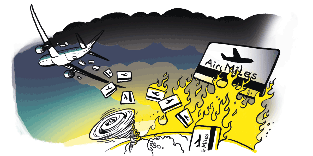 StayGroundedNet's tweet photo. @TheEconomist Frequent flyer programmes incentivise climate destruction and should be banned.
https://t.co/BoYEGkjMuB https://t.co/kfHwtrtpM9