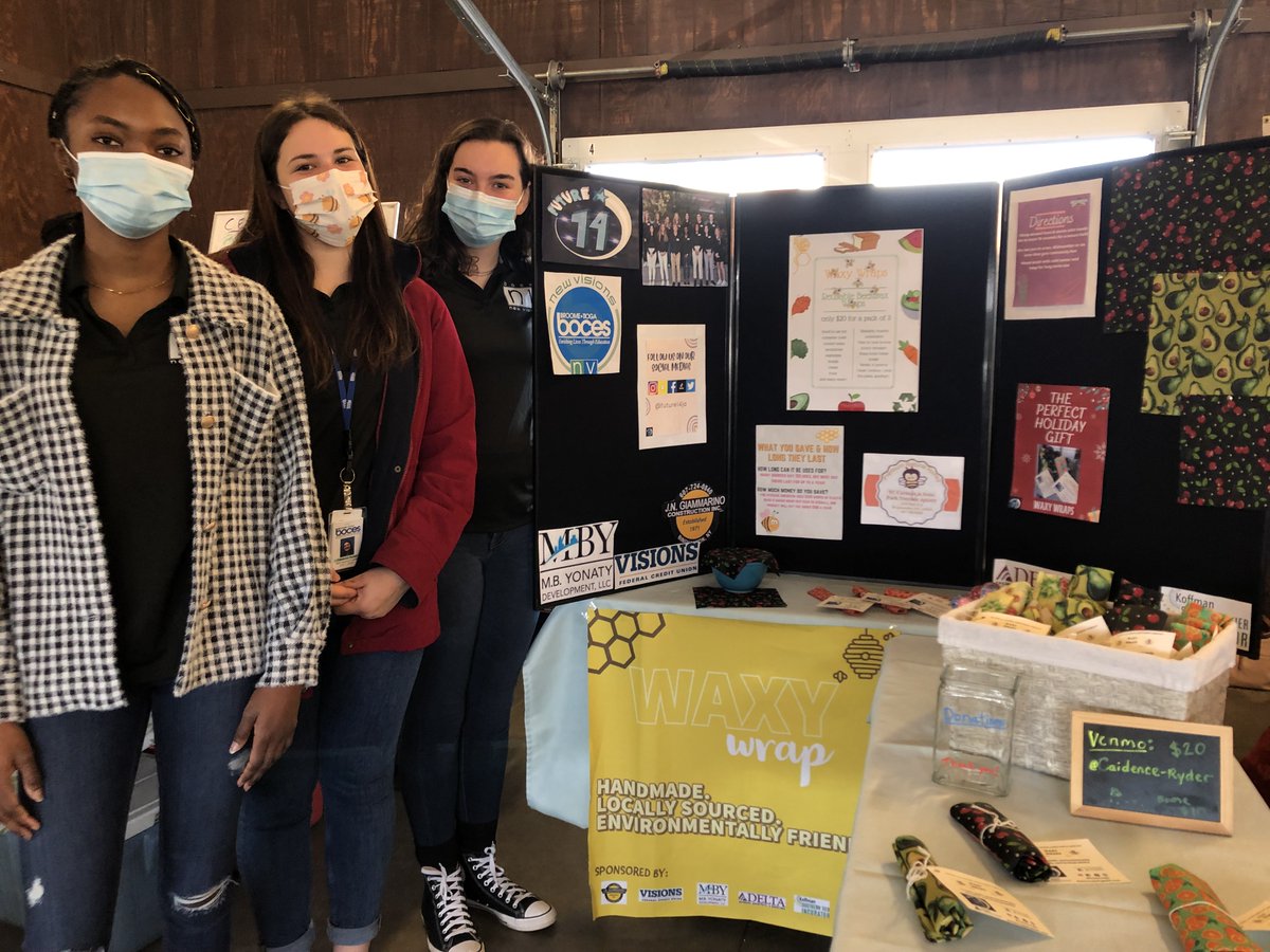 BtNewVisionsSS's tweet photo. I found these @BTNewVisionsBus @JAofCUNY entrepreneurs at the Broome County Farmers Market on Saturday morning. @BtNewVisions https://t.co/MPGEgGTE1U