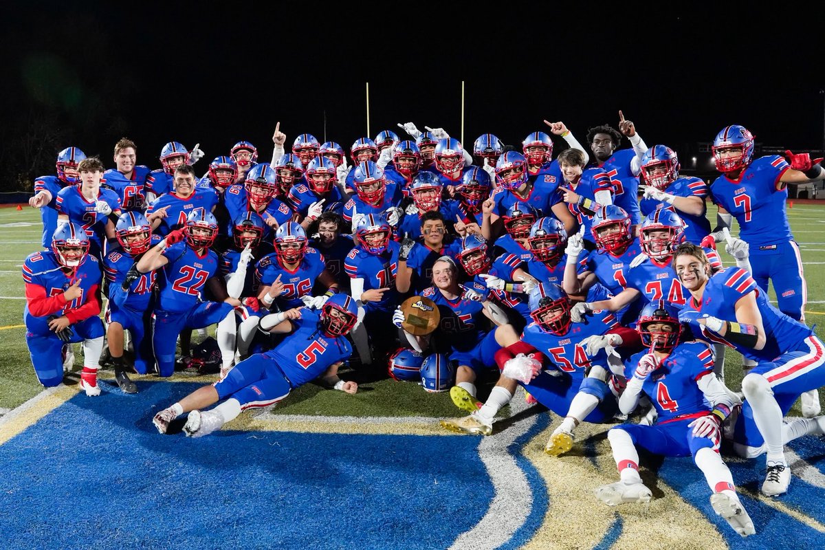 That feeling when there's one more game to play for a chance at the State Championships. Carmel with the 51-7 quarterfinals win over CBA. Next up, Newburgh Free Academy Saturday night <a href="/CCSD_Athletics/">CCSD Athletics</a> <a href="/Carmelschools/">Carmel Central School District</a> <a href="/PutnamCourier/">Putnam Courier</a>