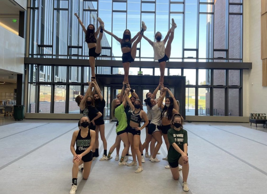BMHS_Athletics's tweet photo. Best of Luck to the BMHS 
Cheerleaders at the State
Competition! #workingforit
⁦@BMHSIndians⁩ ⁦@BMHS_SID⁩ https://t.co/hDboDt8UZO