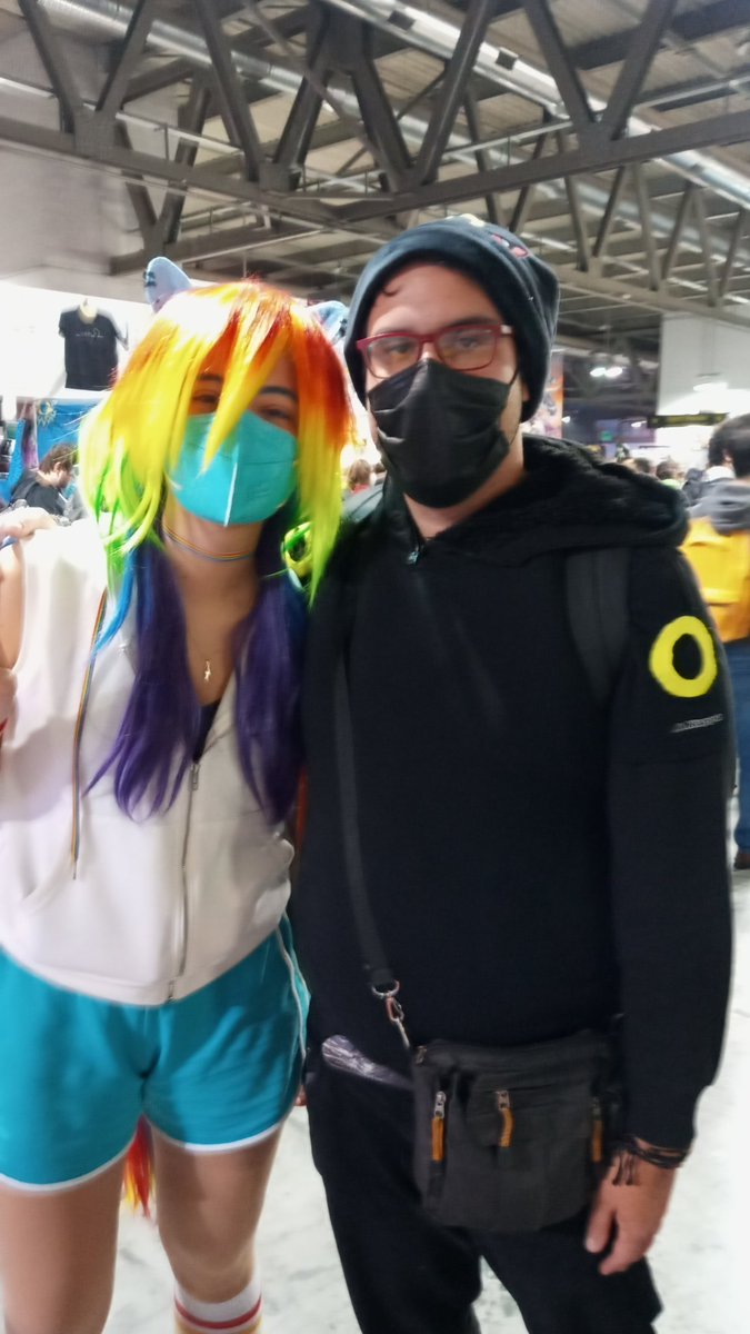JakeUmbreon's tweet photo. #rainbowdash #rainbow #humanrainbowdash #rainbowdashcosplay #mylittlepony #mlp #mylittleponycosplay #cosplay #italiancosplay #italiancosplayer #Cartoomics #cartoomics2021 #milangamesweek #milangamesweek2021 #whenworldscollide #roadtonovegro #laformaumanadellaviola https://t.co/OqwLaLAjCf