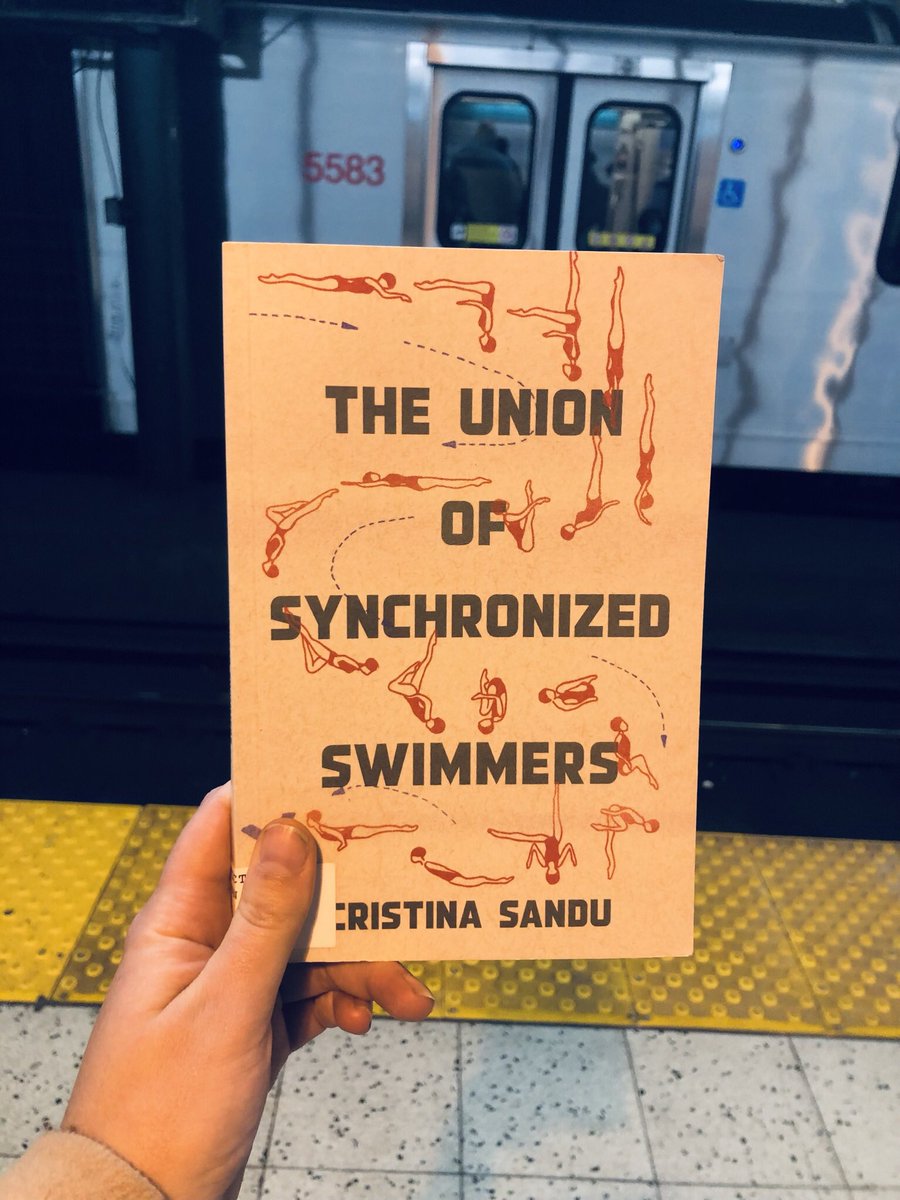 trishsissons's tweet photo. @mcristinasandu just read The Union of Synchronized Swimmers— congratulations on writing such a beautiful book. Truly loved it. https://t.co/B2ZLEdZQIs