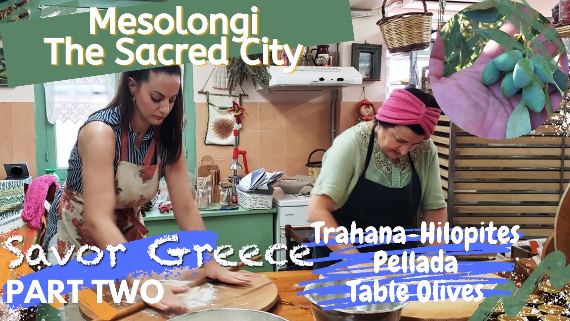 Mesolongi S1E4, part two with traditional Greek products and beautiful p... youtu.be/Bq8k_67YMwk via <a href="/YouTube/">YouTube</a>