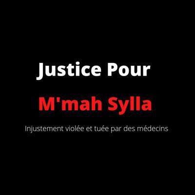 Le cas tragique de Mmah cristallise l’attention sur 2 pts :
1️⃣ la banalisation du #viol en #Guinee et son impunité ainsi que 
2️⃣ l’exercice illégal de la médecine et son absence totale de régulation. Mettons fin à l’impunité ! <a href="/mbeavogui/">Mohamed Beavogui</a> @cnrd_gn 👉signez: change.org/p/premier-mini…