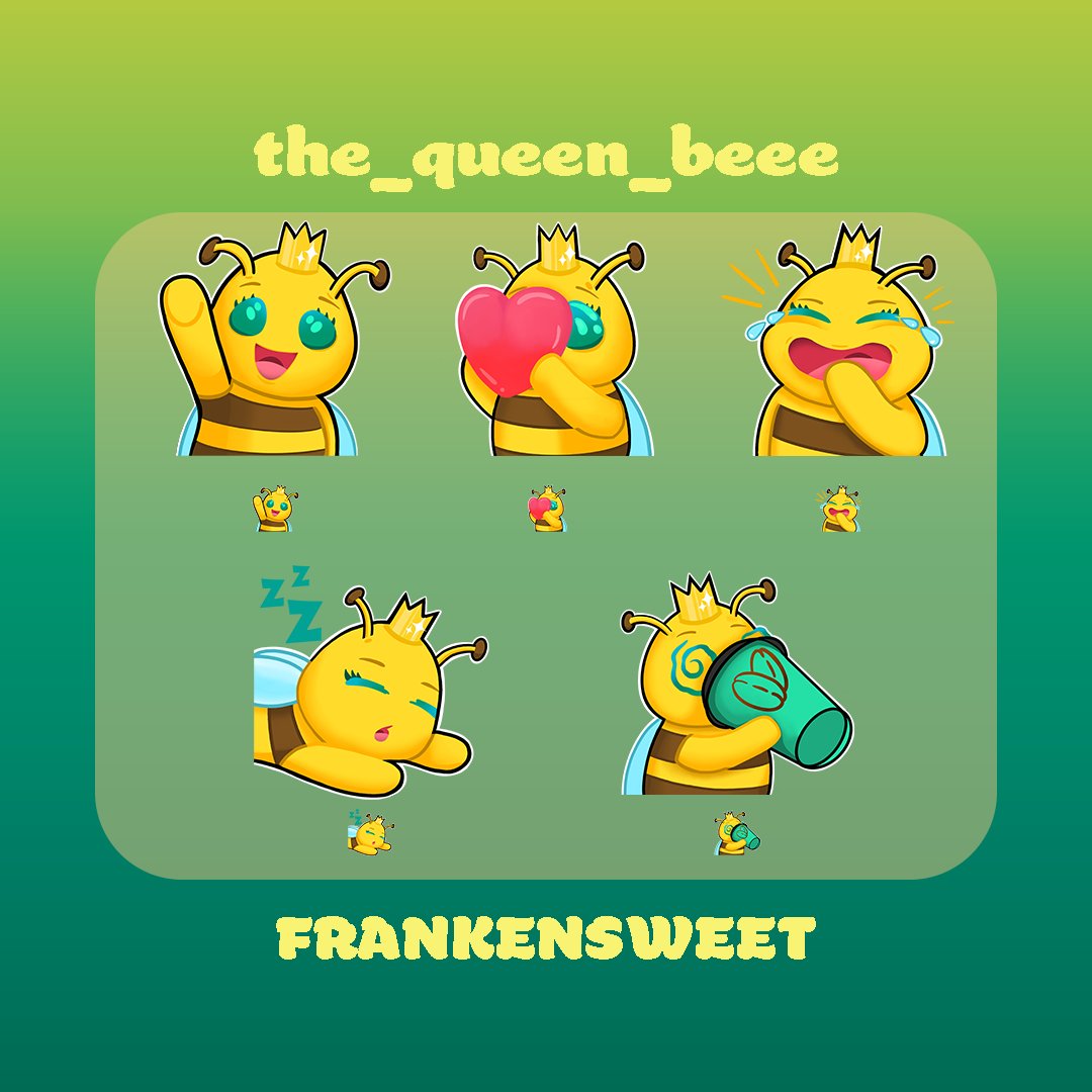 frankensweet's tweet photo. COMMISSIONS ARE OPEN! I now have time for commissions again YAY! So, if you're in need of any artwork or some emotes, please feel free to dm me with your enquiries🥰 https://t.co/bPUvZM0la5