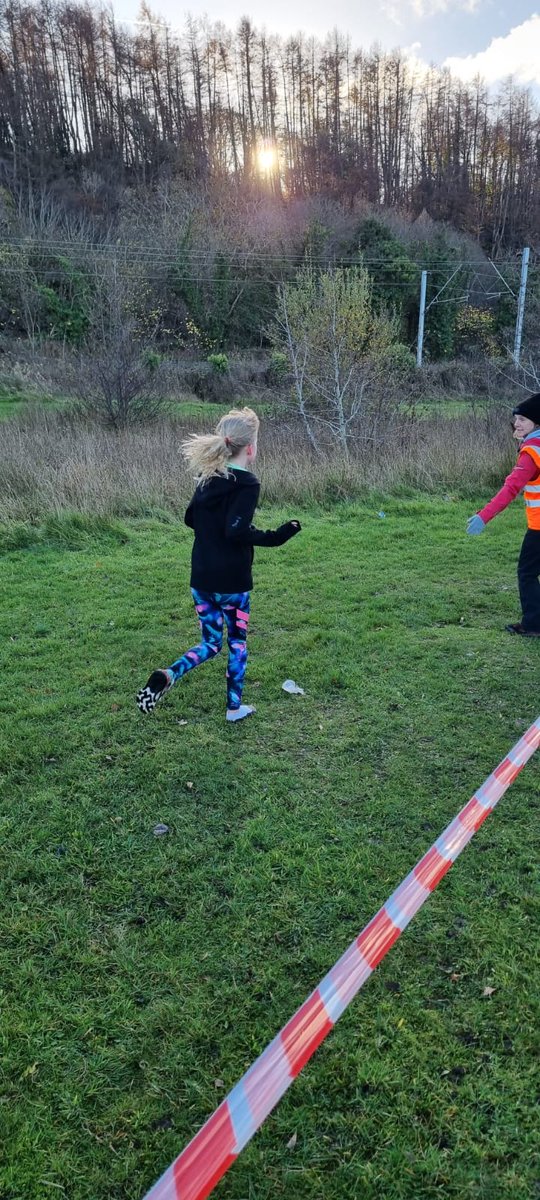 Lorella2582's tweet photo. Leah and Alfie at their cross country race with @InverclydeAC Leah lost a shoe a managed a 3rd place @MissMcc_p4 @MoorfootPr https://t.co/7p3yGbcyyu