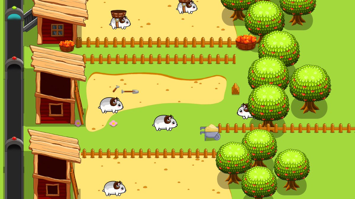 limedevgames's tweet photo. How is your weekend going?🤪🤔
We would like to introduce you to another hamster from our game!🐹
Shaun is very stubborn. He sets himself high goals and realizes them.🤗
He loves apples, so he sometimes eats them while working.🤭🍎
#hamsters #hamster #loves #apples #weekend #game https://t.co/iqUG1eDG7d