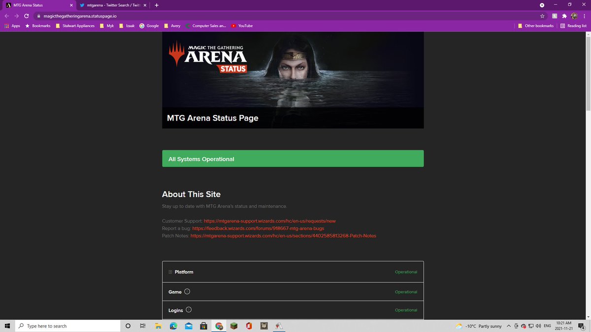 MykShane's tweet photo. When it's broken don't lie and say all is good
@MTG_Arena https://t.co/g8o3XSw1fc