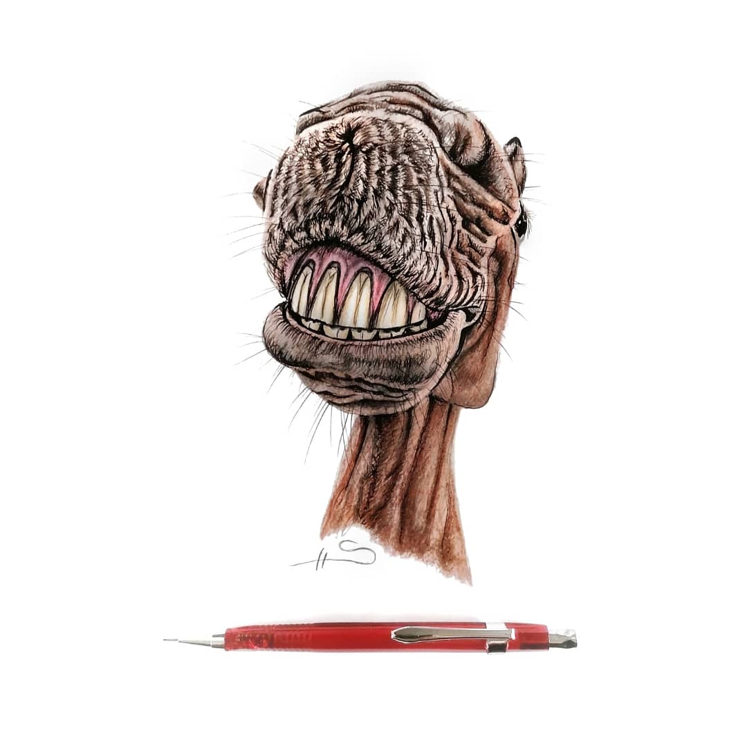 😏 
#berlin #artist #art #pencilart #portraitart #pencilsketch #pencildrawing #animals #horse #funny #cute #pferdeliebe #sketch #sketchbook #sketches #sketchart #drawingsketch #pencil #painting #painter #kunst #pferd #Smile #painter #wildlife