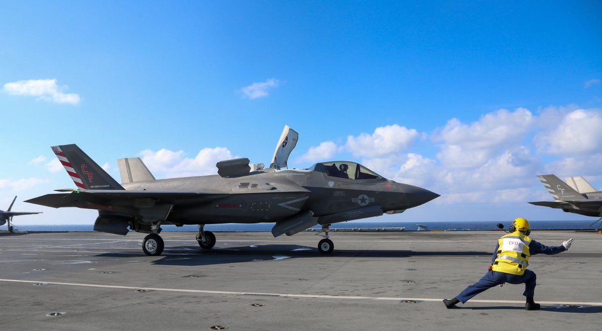 US Senior National Rep to UK Carrier Strike Group tweet media