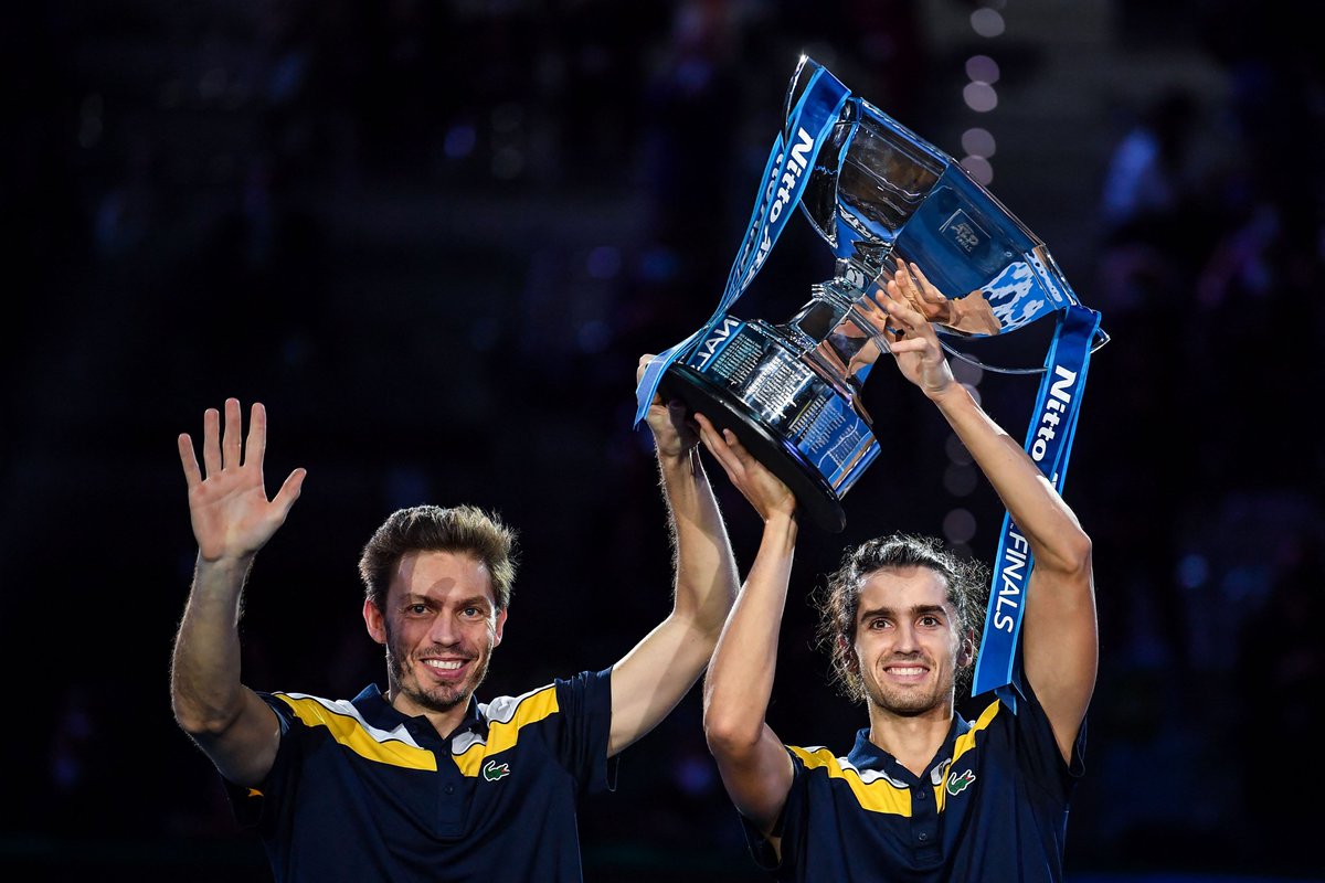 C H A M P I O N S  🏆

A fantastic week of tennis from a seriously great doubles team. #NittoATPFinals