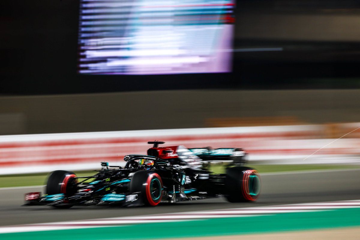 MercMeUp's tweet photo. GET IN THERE LEWIS!

ABSOLUTELY UNTOUCHABLE! 💪 

The champ dominates at Losail for his 102nd career win and to cut the deficit to just 7 points 

Valtteri unfortunately DNF's having suffered a puncture while running 3rd 

#QatarGP https://t.co/X3jNfKF9Xz