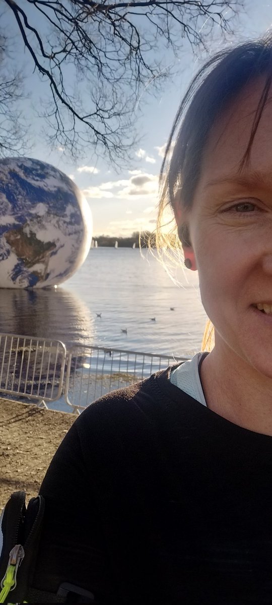 Ms_Gelphy's tweet photo. @TheWestleighSch @WestleighART @WestleighArt2 when art meets geography!!! How amazing is this installation at Pennington Flash #gelphy https://t.co/TPyk2UVozB