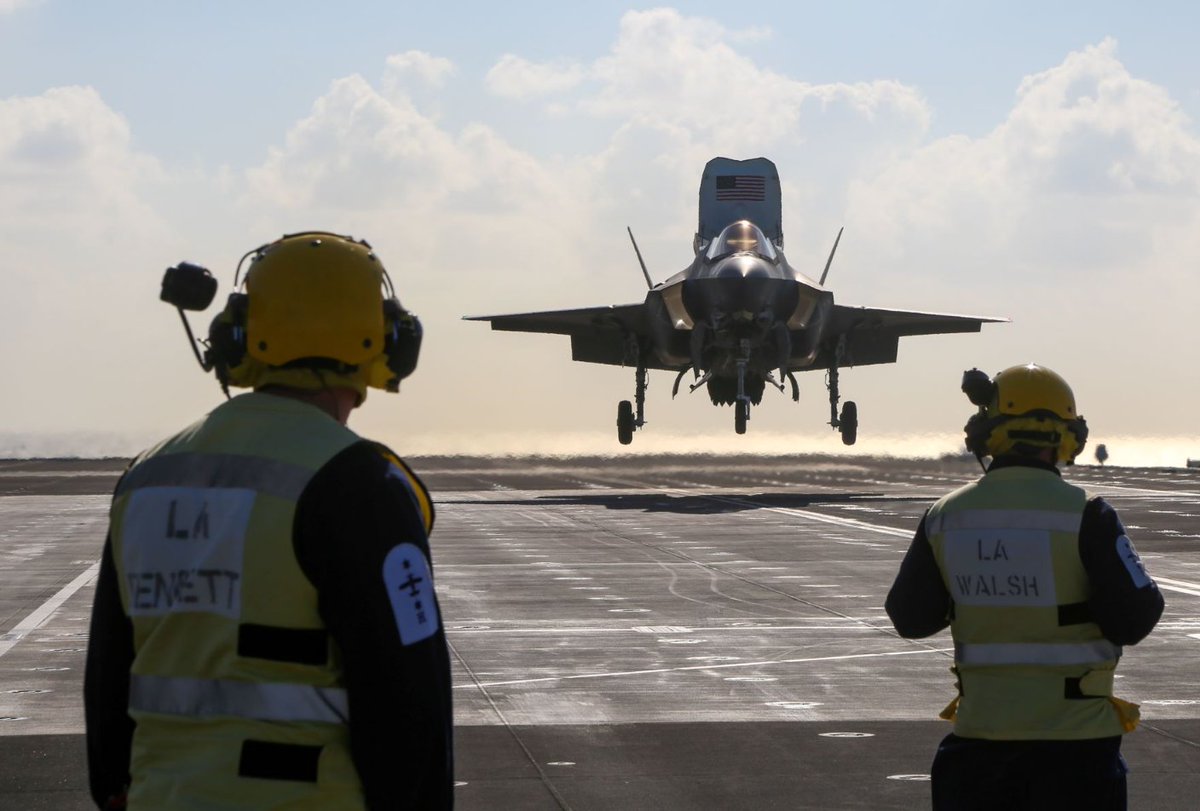 US Senior National Rep to UK Carrier Strike Group tweet media