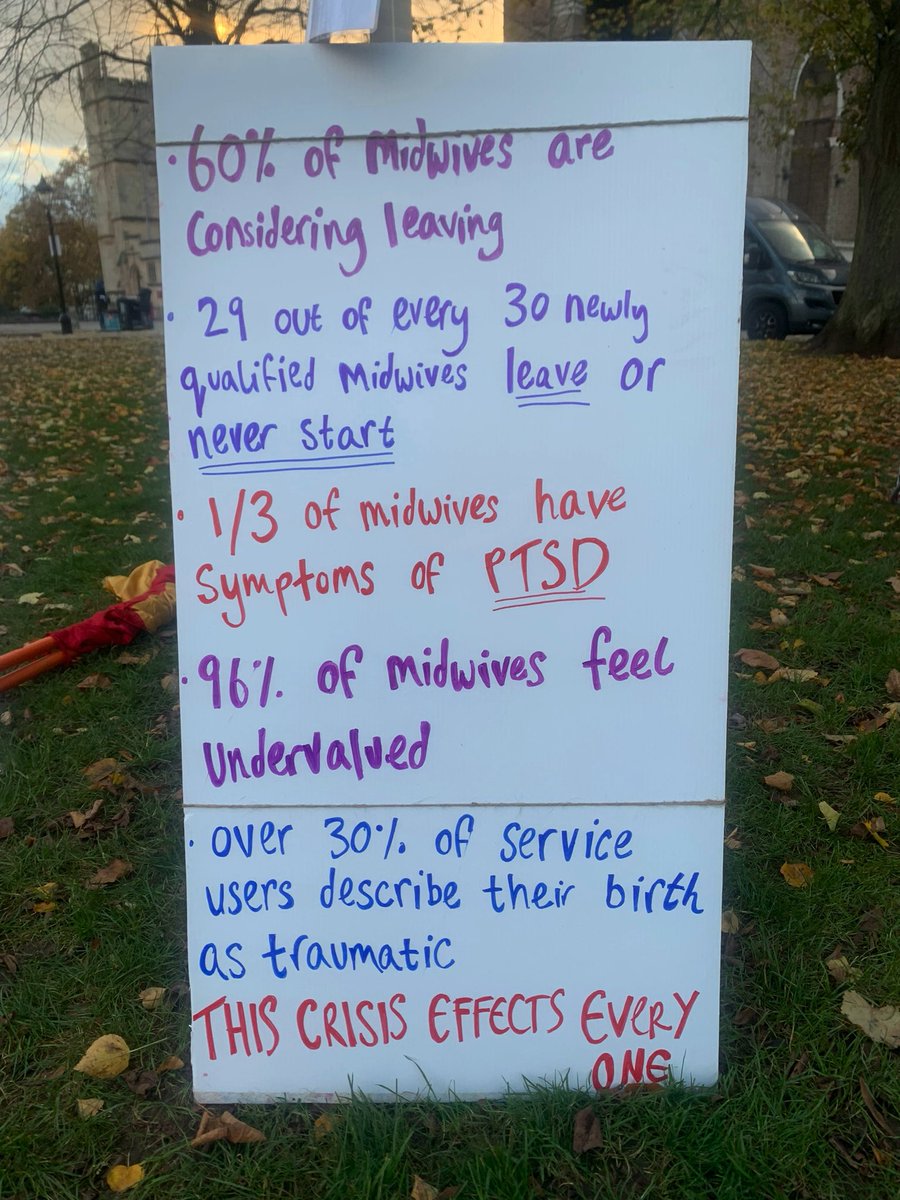 CathyGreen67's tweet photo. Midwives are tired. #StandWithMidwives https://t.co/F9p8npe1vp
