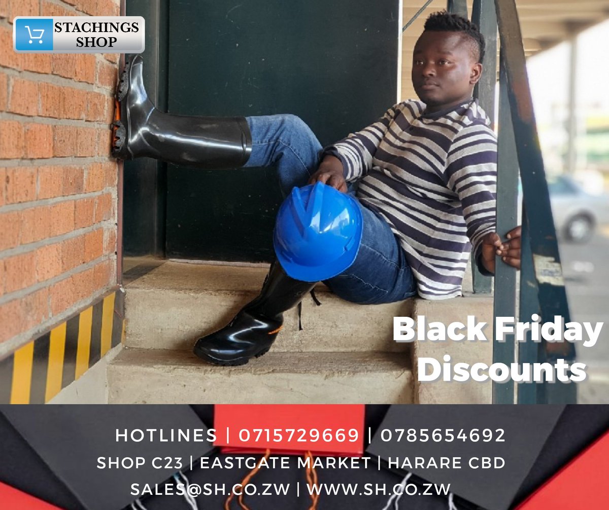StachingsLtd's tweet photo. Looking forward to best #BlackFridayDeals look no further, team @StachingsLtd will be in house to provide with some exciting deals

📍Shop C23 Eastgate Market Harare CBD
#redmarketsunday https://t.co/zd8jHbsXtb