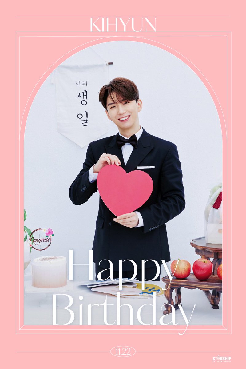 mxmbforevermbb's tweet photo. 我們可愛又帥氣的基賢生日快樂阿！
希望你能平安健康 幸福快樂 事事順利
#HBDtoKIHYUN
#기현이라는_낭만이찾아온_오늘 https://t.co/rwUUlQKiLd