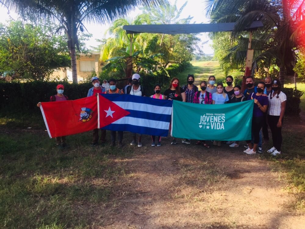 FaccinaDe's tweet photo. Nuevamente la Facultad de Ciencias Naturales y Agropecuarias en conjunto con otras Facultades de la #UniversidaddeHolguín da su paso al frente en cada tarea y espacio donde se necesita porque #SomosContinuidad
#OrgullFACCINA
#OrgulloUHo
#FEUdeCuba https://t.co/N0wxLp9xmk