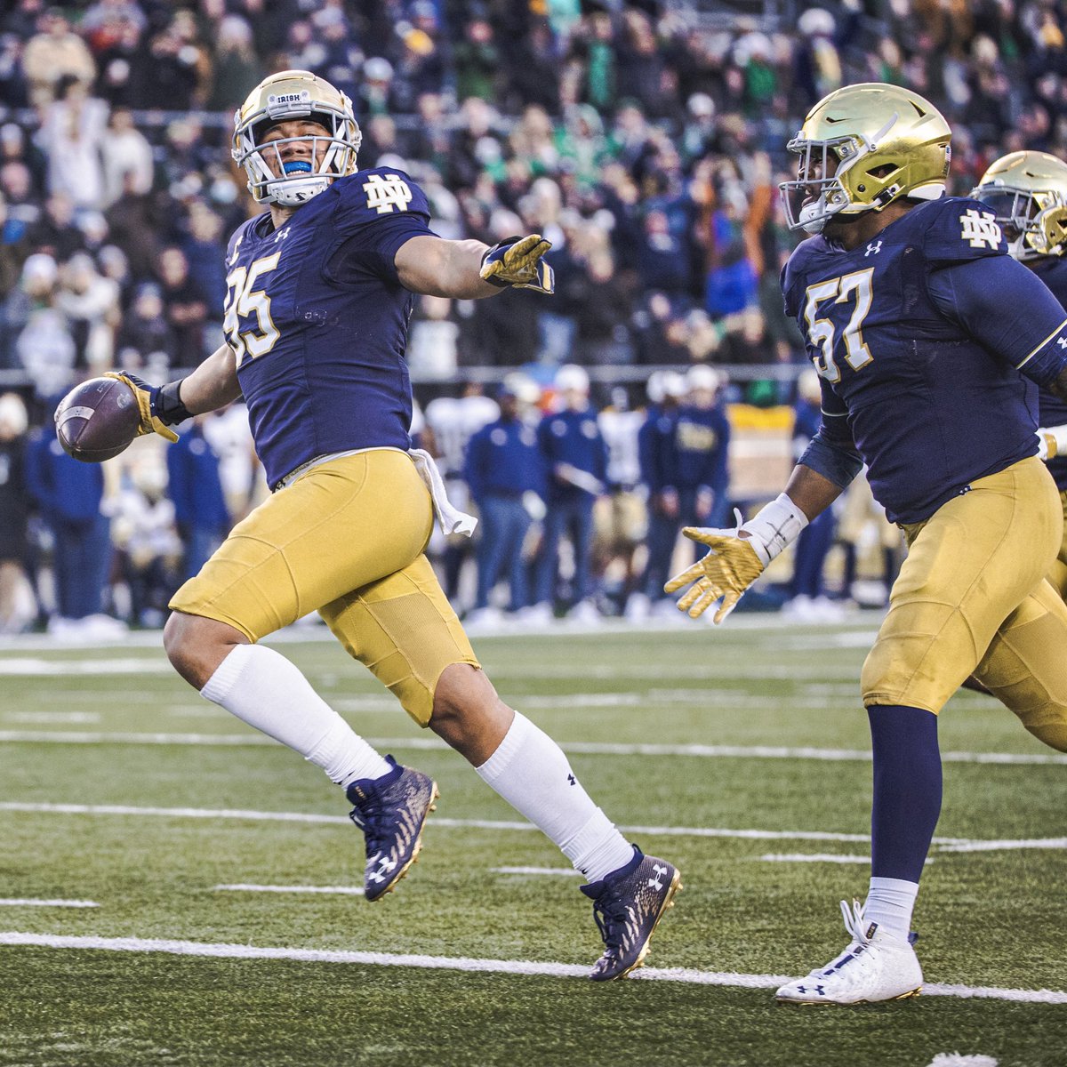 Notre Dame Football tweet media