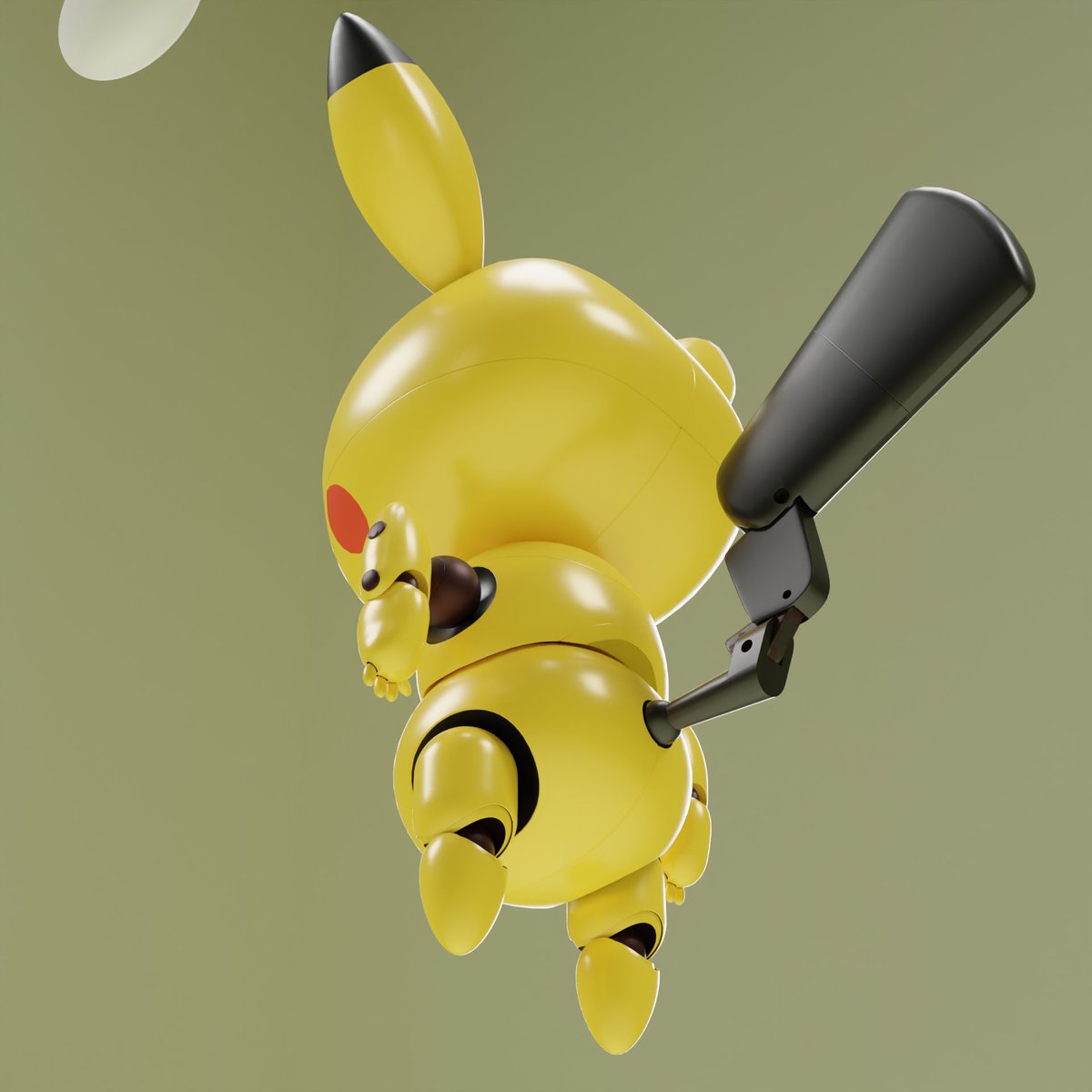 robot pikachu
refrence someone's art from pinterest
#Blender cycyle render
#Pikachu