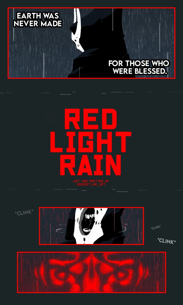 Ghost_MK_Art's tweet photo. RED LIGHT RAIN - short comic thread-❤️
#comic #ArtistOnTwitter #dark  #digitalart https://t.co/ZhTu0eNTZQ