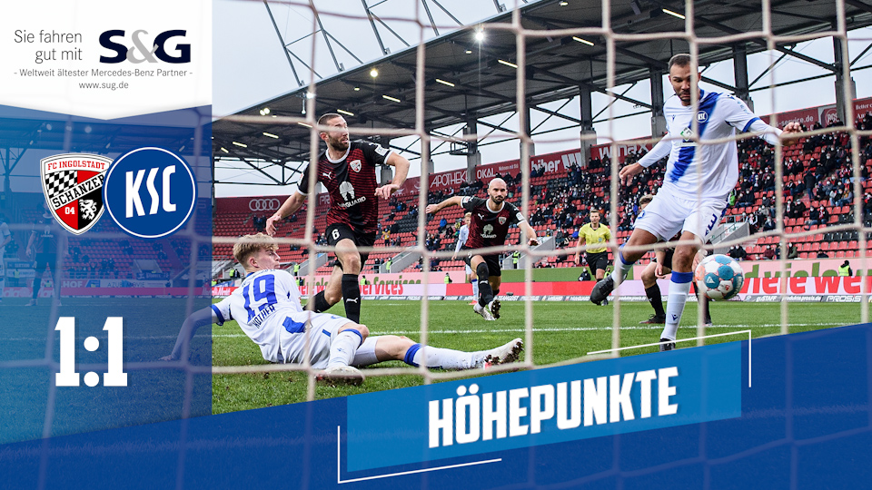 KarlsruherSC's tweet photo. 📺 Auch bei den @Schanzer gab's wichtige Szenen. Die Zusammenfassung und was Daniel Gordon zur Partie sagt, findet hier ihr bei KSC DREI60 im Video 👉🏼 https://t.co/vGPAdm7lnw

#FCIKSC #KSCmeineHeimat https://t.co/lnp8ZXBZ5o