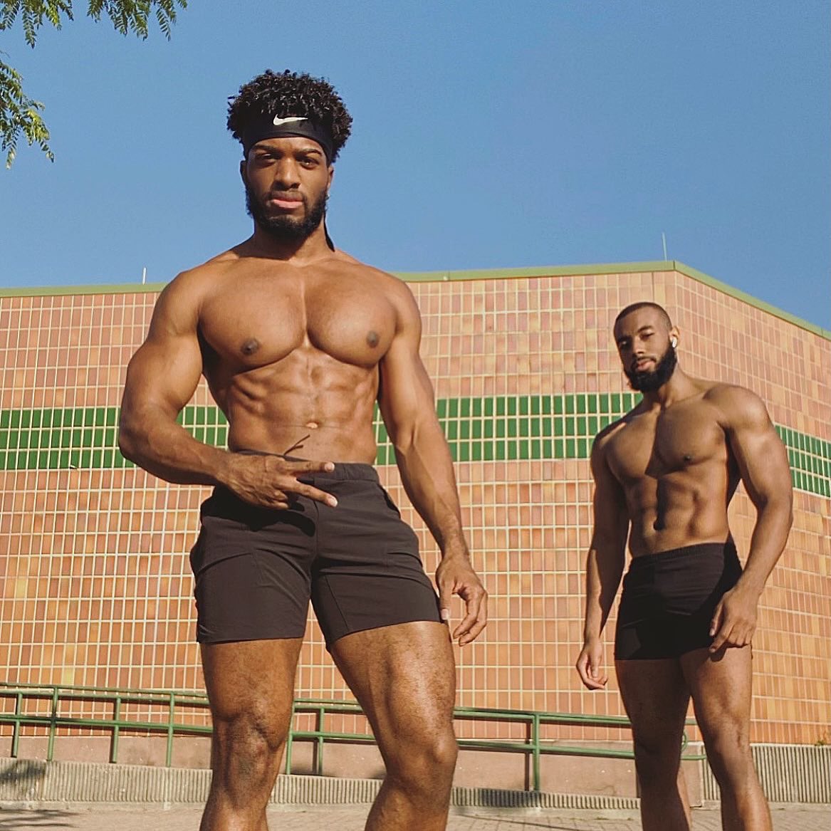 Juliansaidwhat's tweet image. Me and my personal trainer 🤟🏾