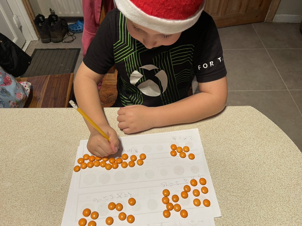 Ralph’s Arrays made with smarties !! <a href="/AvonwoodYear2/">Avonwood Primary School Year 2 Team</a>