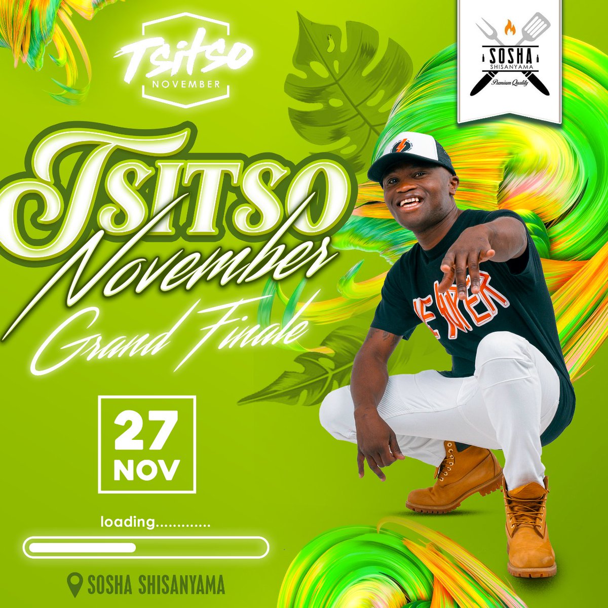 TsitsoMan's tweet photo. You thought we are done? We Coming back again next week 💃🏾💃🏾
Tsitso November Finale 🙌🏾🔥 Save the date
#TsitsoNovember https://t.co/SPxYjlm1O3