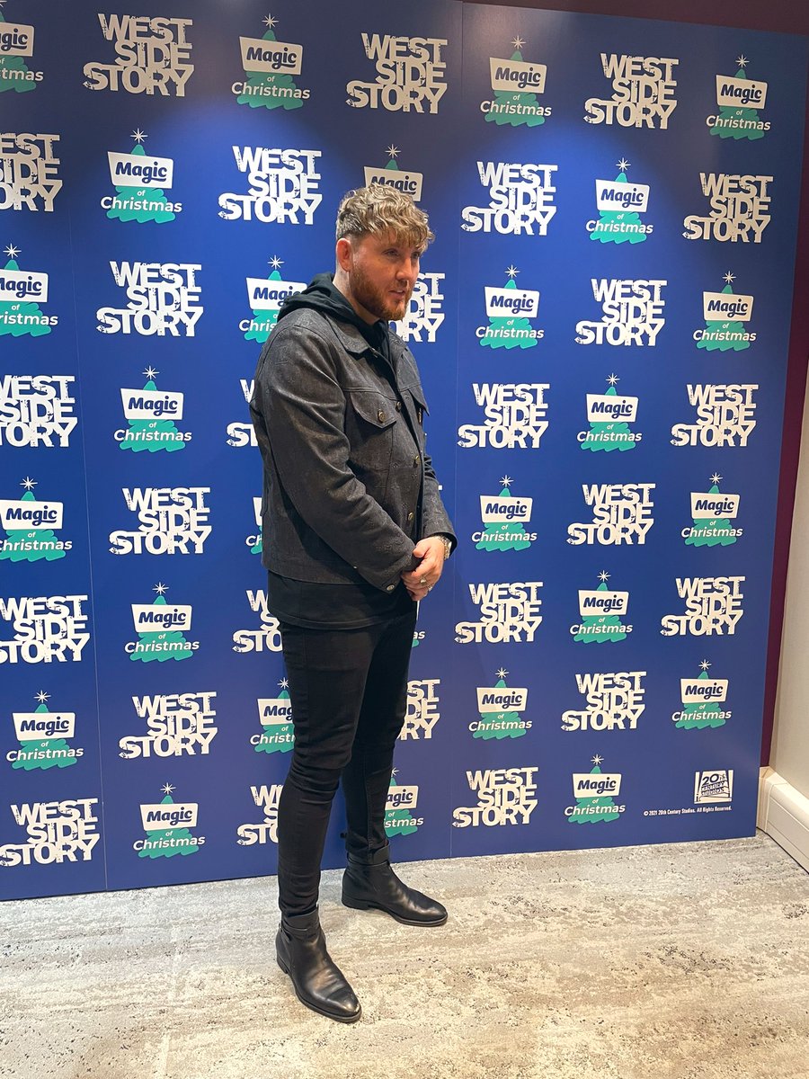 We were side of stage for <a href="/JamesArthur23/">James Arthur</a>’s performance and it was SO special! #MagicofChristmas #WestSideStory