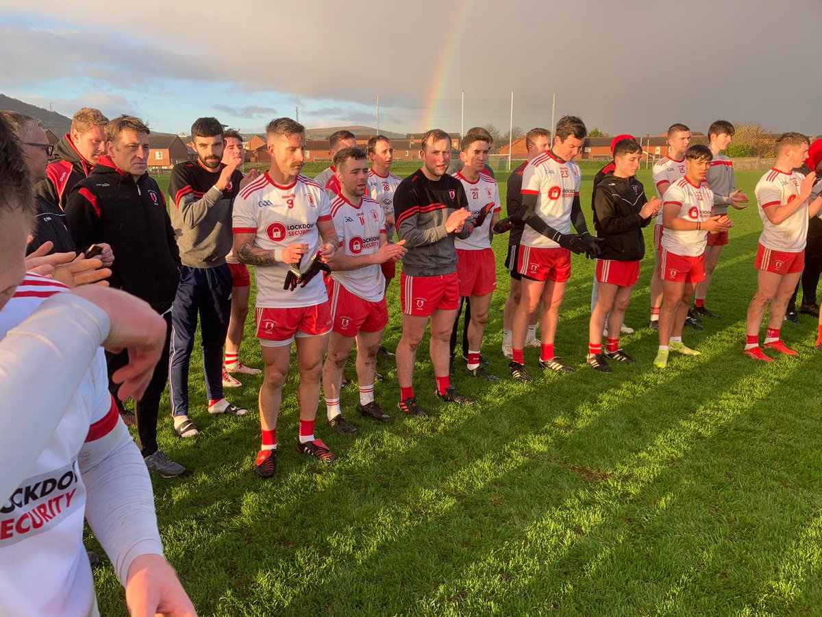 lamhdheargclg's tweet photo. Congratulations to our reserve footballers and management on winning the @GAASouth McDermott Cup, a good win over a strong St Galls team and clinching South Antrim double. https://t.co/0PokEMvEs0