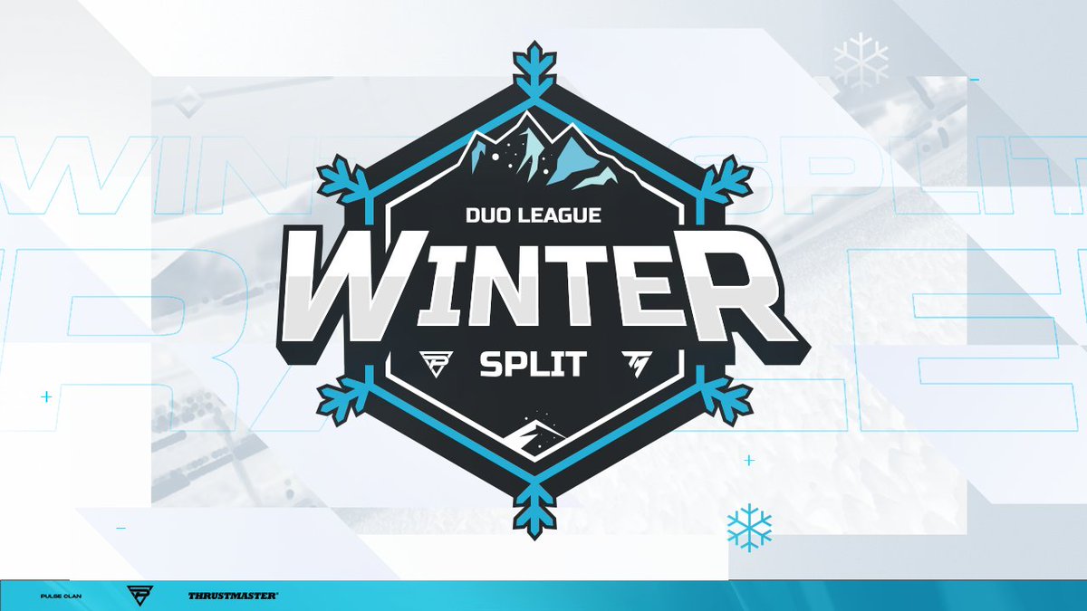 The_Pulse_Clan's tweet image. We are back with another amazing event! Pulse x @TMThrustmaster winter split duo league ❄️❄️

Starts November 27th 5pm CET

Trailer below ⬇️