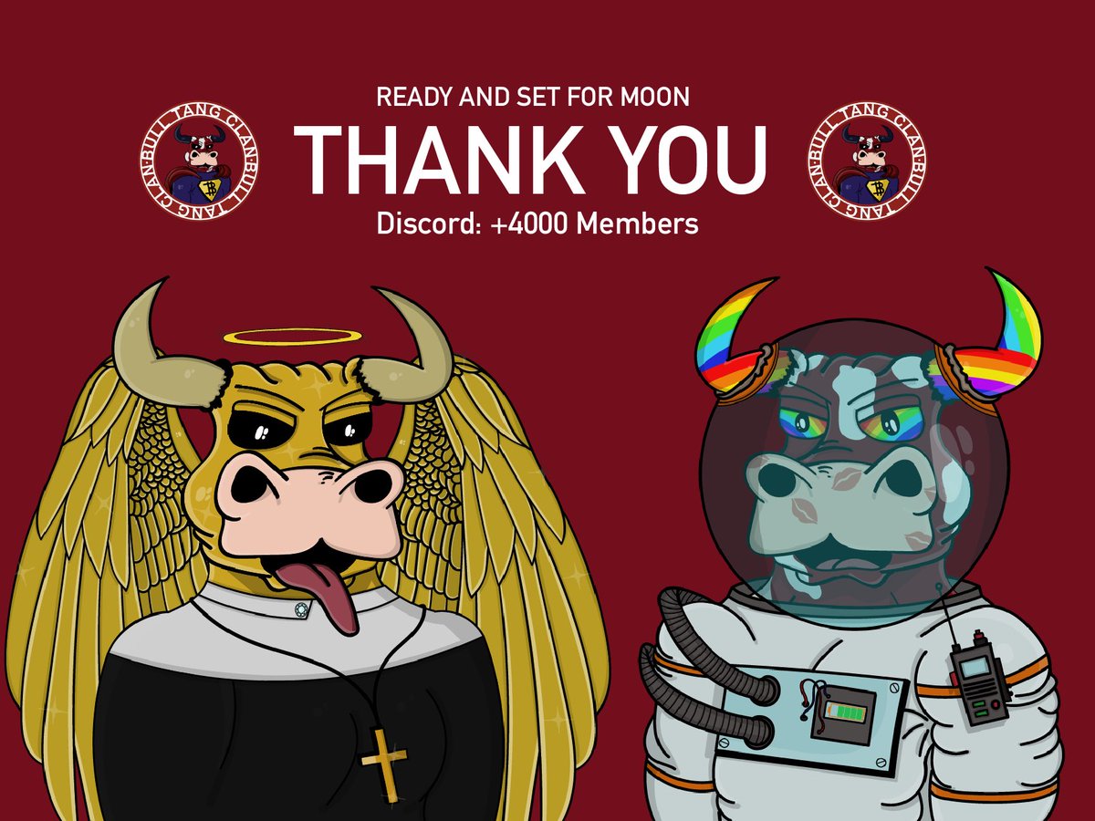 bulltangclan's tweet photo. This is so overwhelming! Shout out to the community and team behind it all🚀🚀🚀🚀🚀🚀🚀🚀🚀🚀🚀🚀

#NFTcommunity #BullTangClan https://t.co/KojNuIJcnc