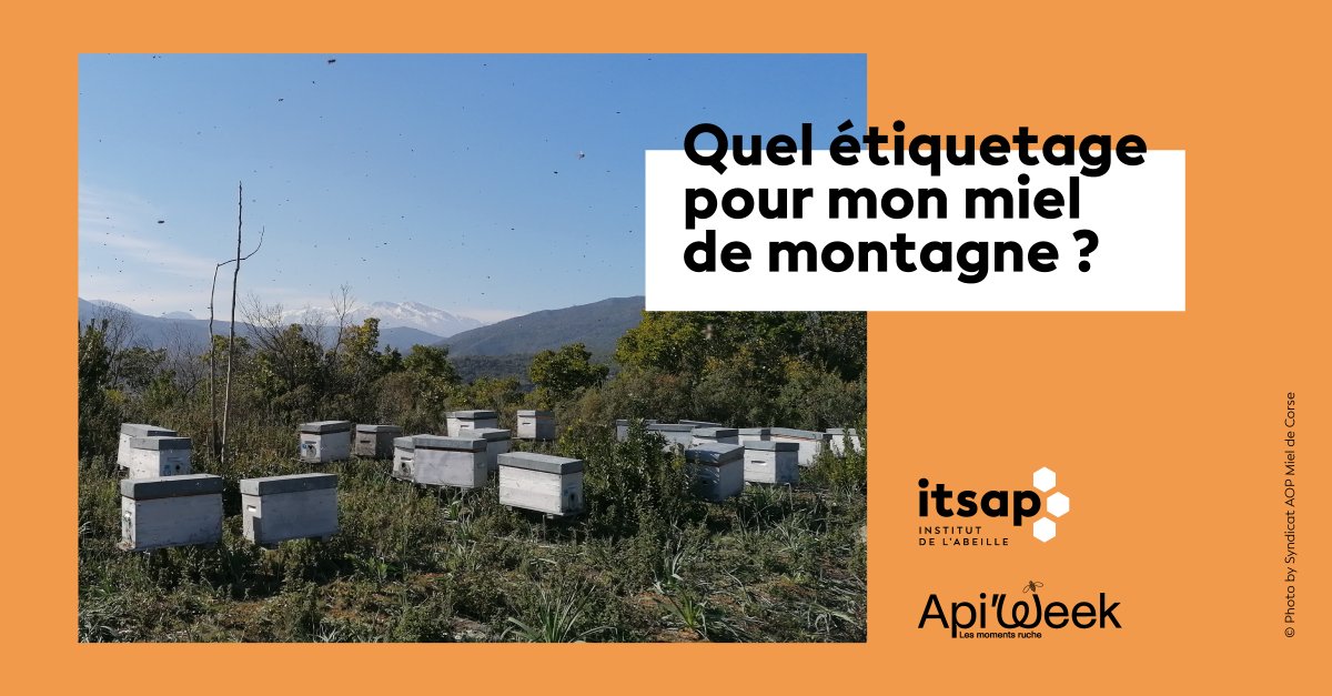 ITSAPinstitut's tweet image. On continue notre #Apiweek avec #InterApi : des précisions sur l’étiquetage des #miels de #montagne. Quelle mention utiliser ? Selon quelle réglementation ? Retrouvez toutes les infos sur notre article : blog-itsap.fr/etiquetage-mie…