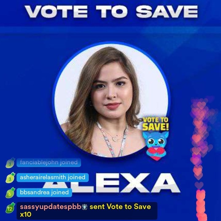 Medyo hati ang limited voting ko po

BBS ANJI
BBS ALEXA