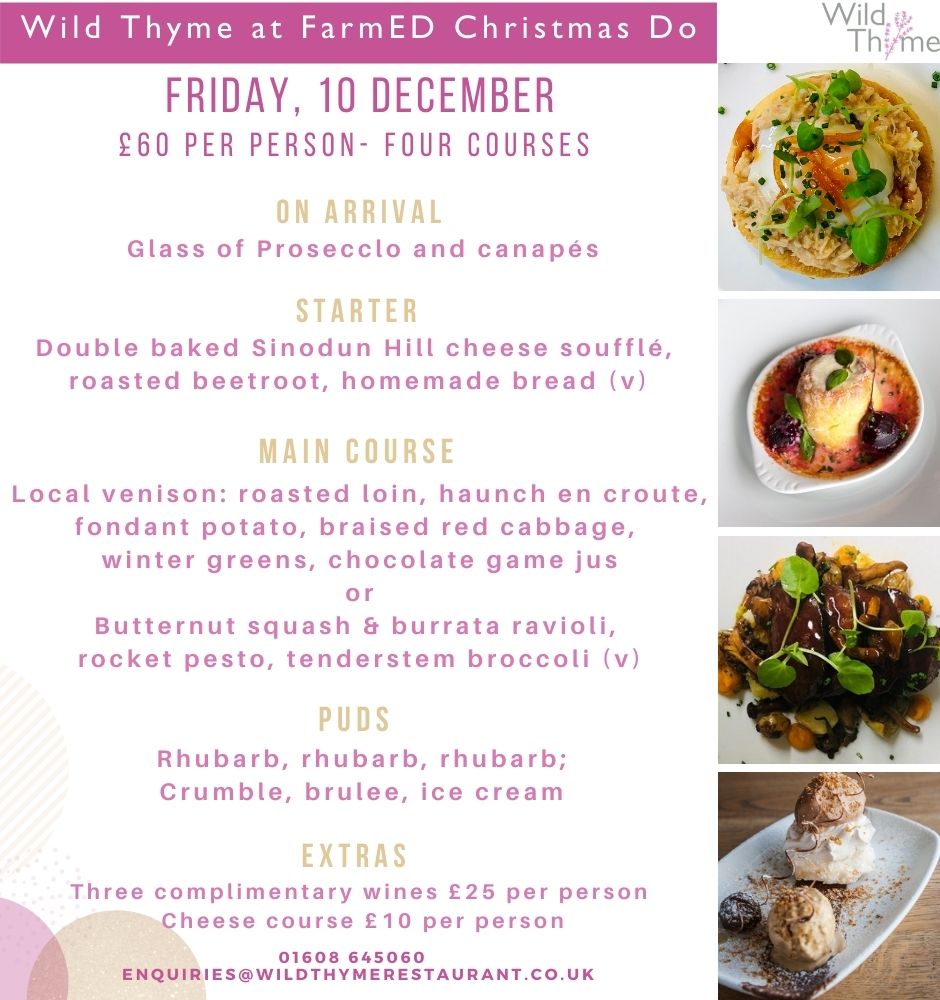 We're back to this stunning venue just outside Shipton-Under-Wychwood for this special #diningclub - join @wtrestaurant at @RealFarmED  #friday, 10 #December  #christmasdo!  #celebrate #christmas with your #family, #friends and #colleagues!  To book call 01608 645060