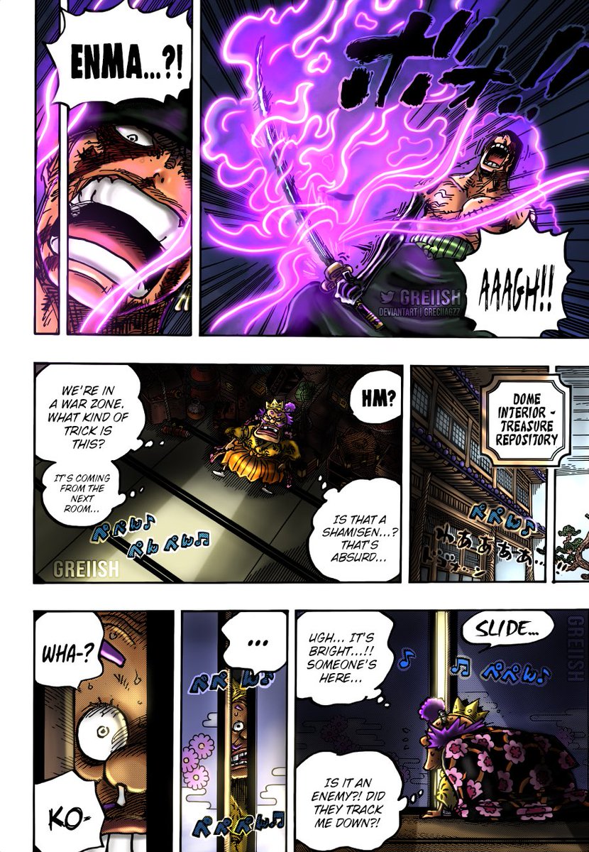 Manga Chapter 1032 Coloring : r/OnePiece