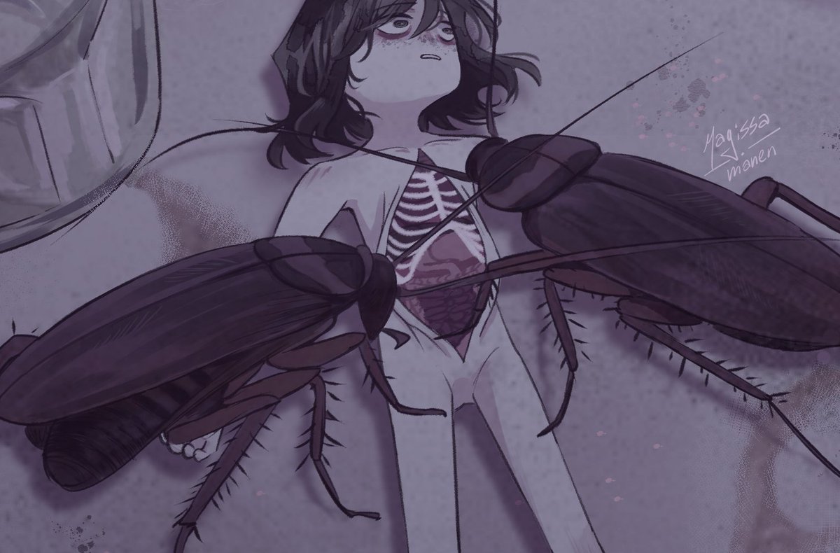 Sobras
#illustration #ventart #traumacore #art #creepy #Cockroach
